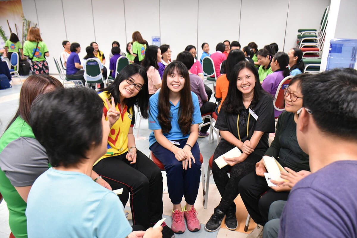 Baba School Landcare Farming Camp discussion