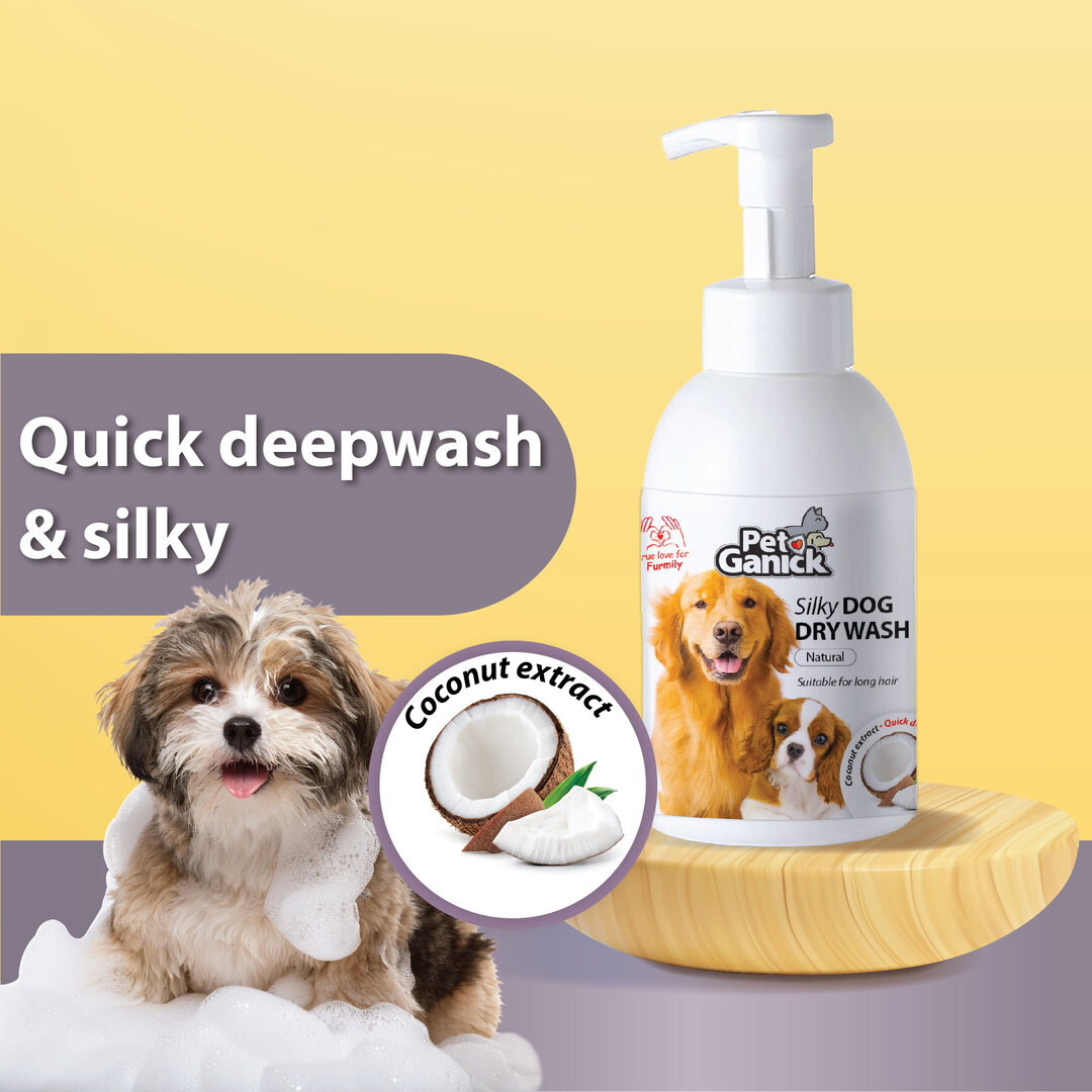 Silky Dog Dry Wash