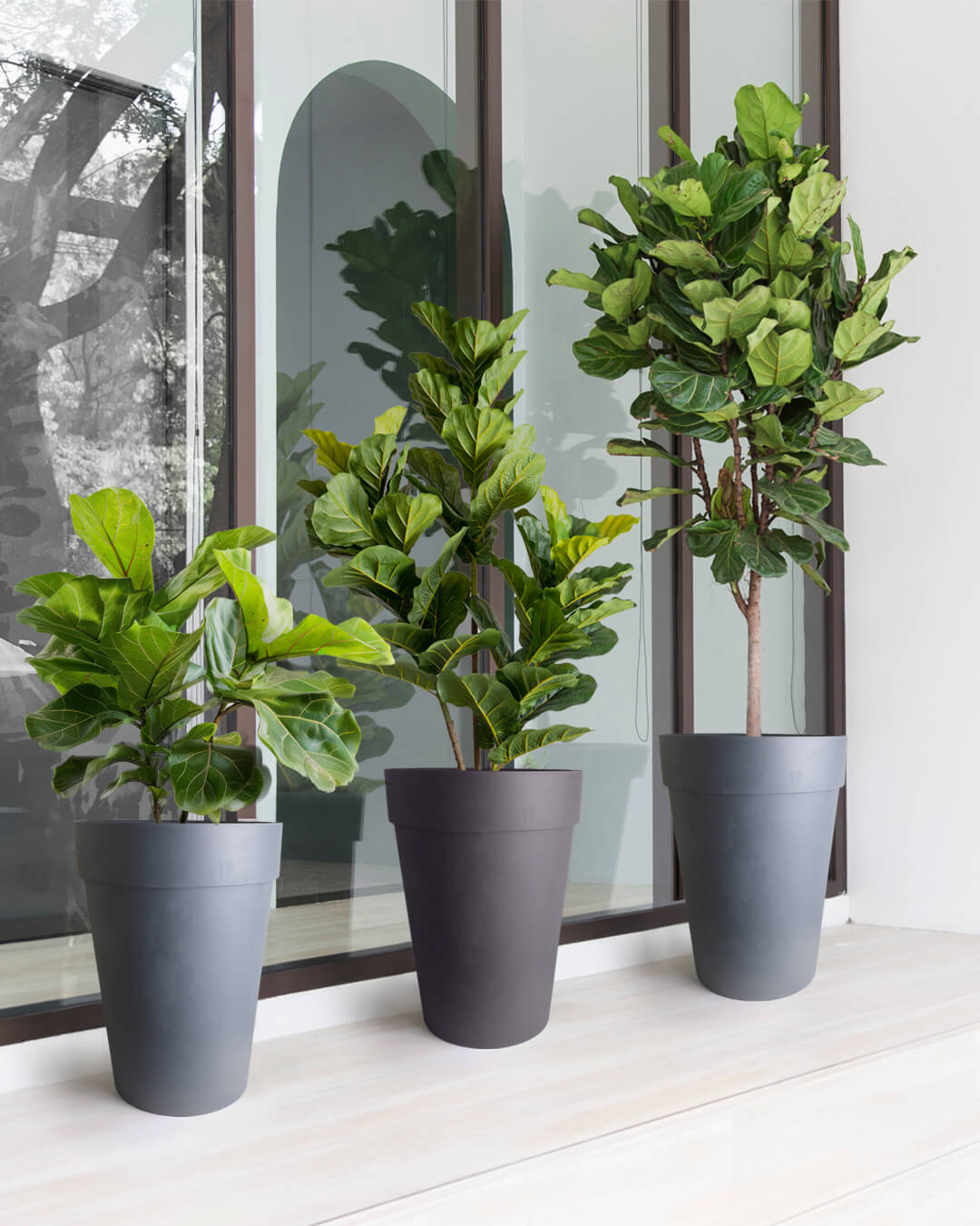 Baba self-watering decoration flower pot for doorstep