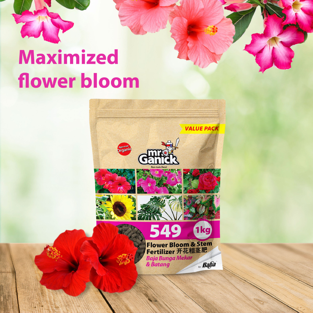 549 Organic Flower Bloom Fertilizer