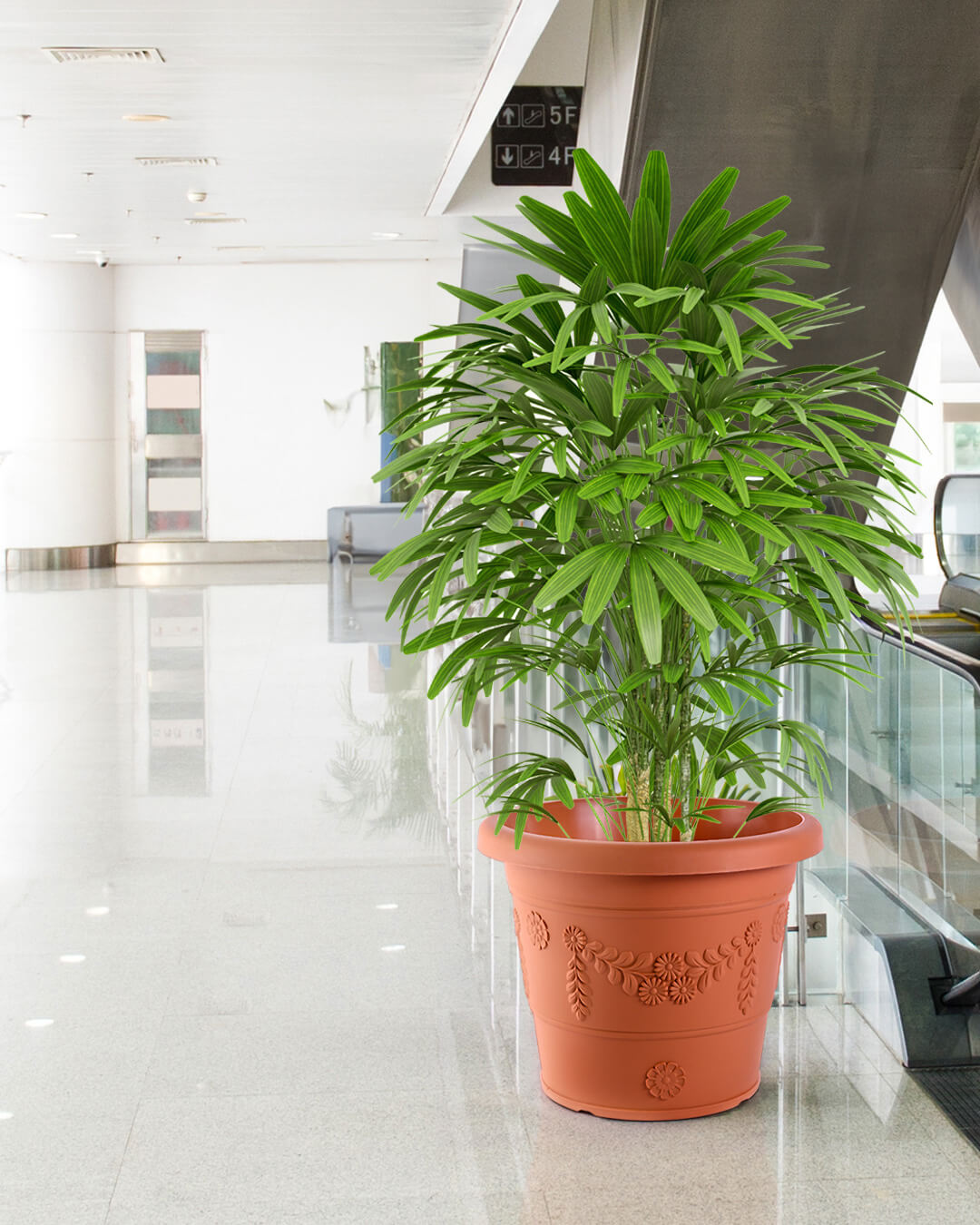 Baba large decoration flower pot in lobby