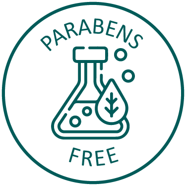 Parabens free icon