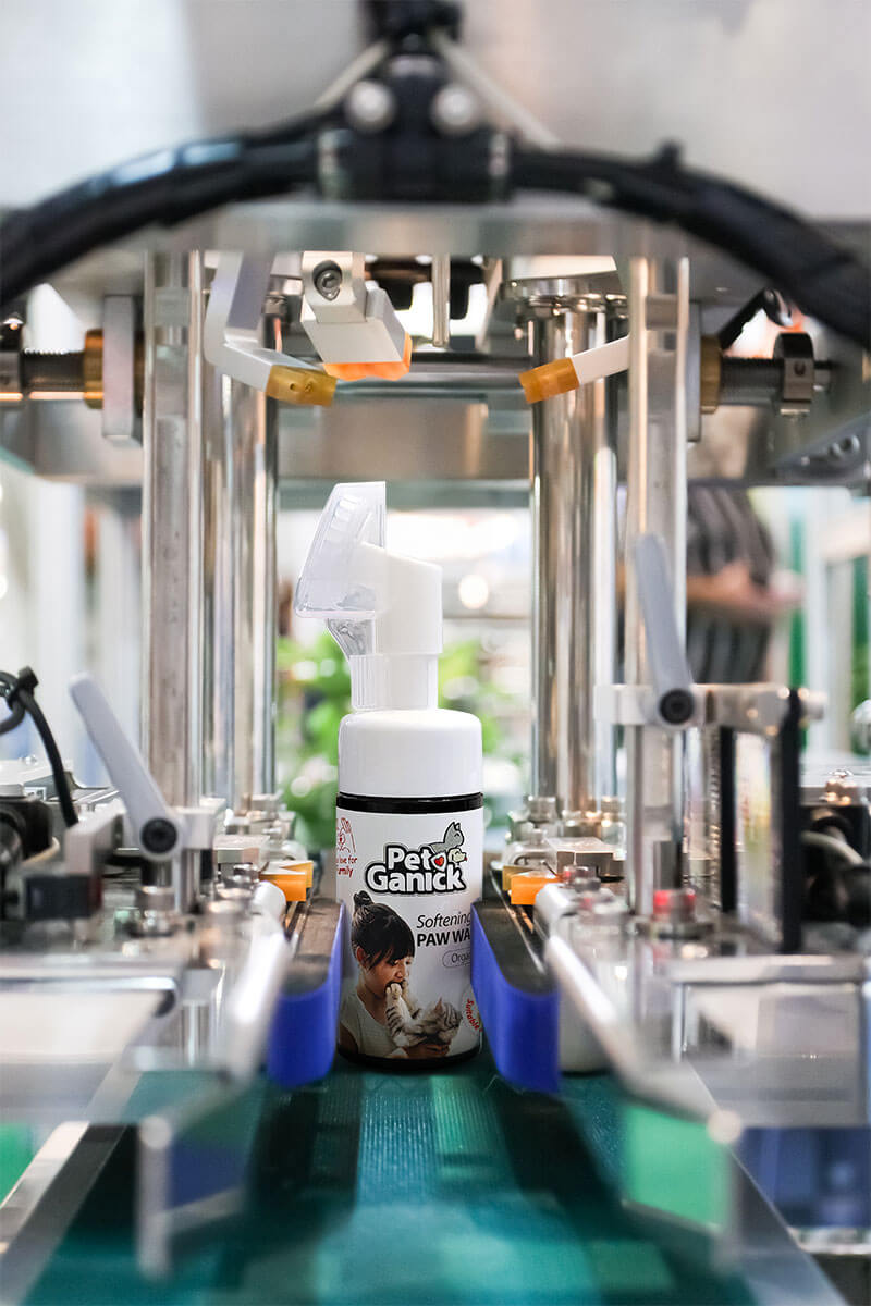 Pet Ganick product production