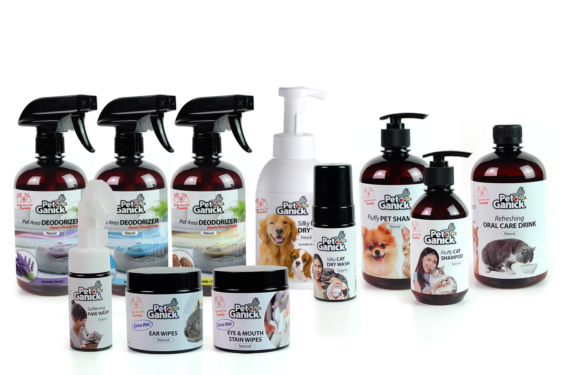 Pet Ganick natural pet care product range-01