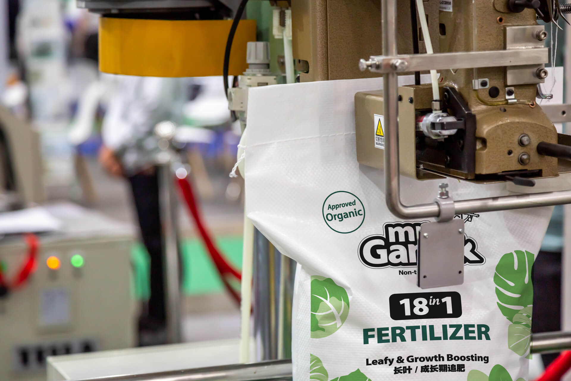 Mr Ganick organic fertilizer packing process